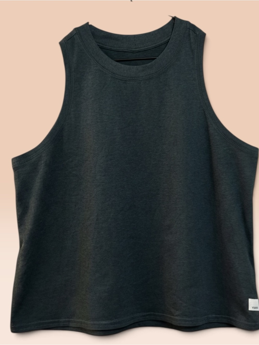 Vuori Dark Green Sleeveless Tank